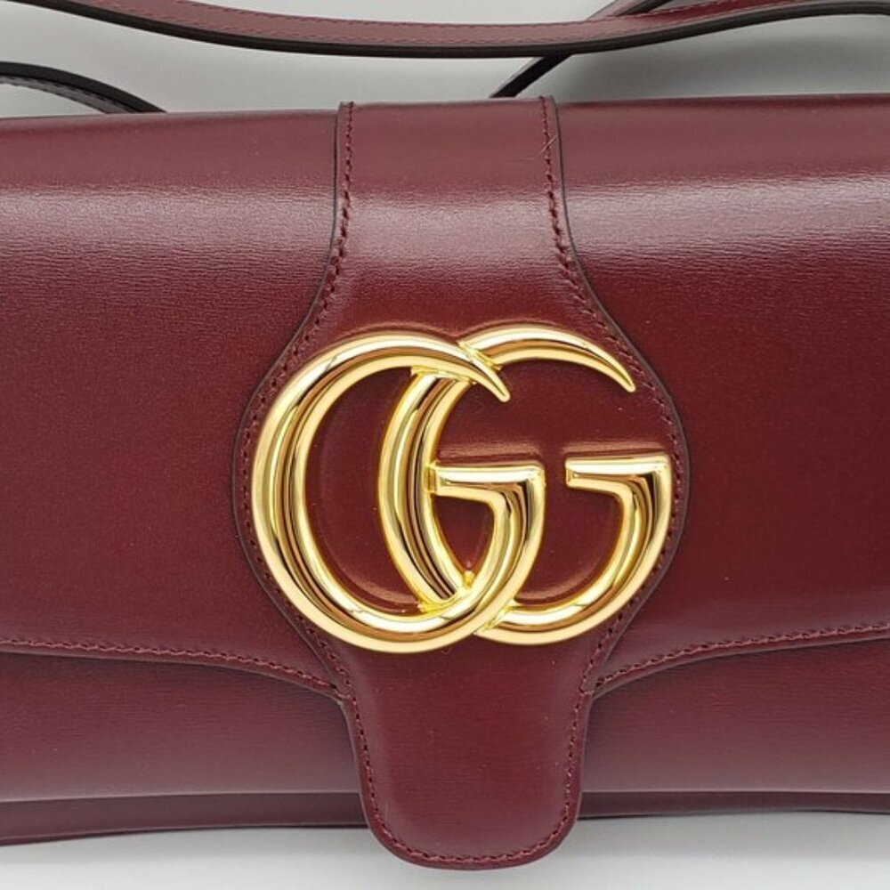 Authentic Gucci Arli GG Leather Shoulder/Crossbody Bag - Picture 7 of 15